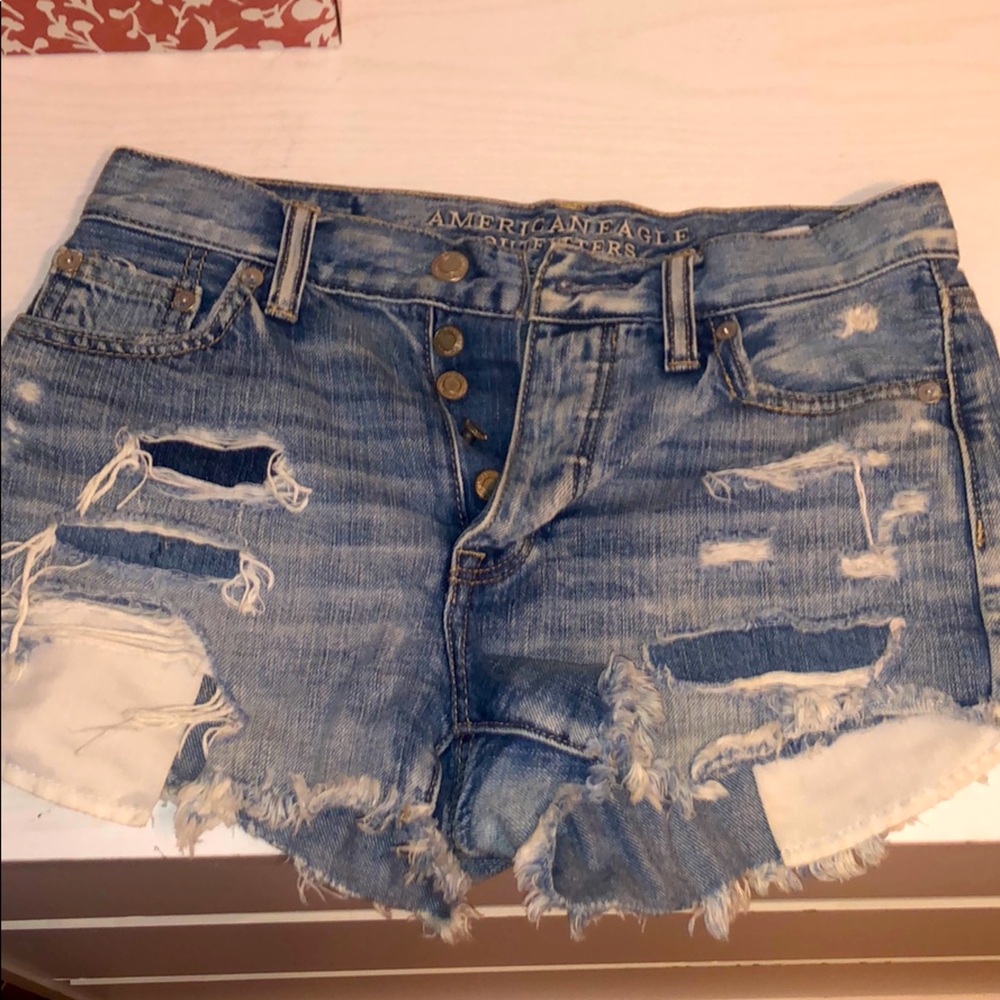 American Eagle jean shorts